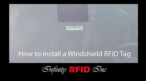 youtube windshield rfid tag